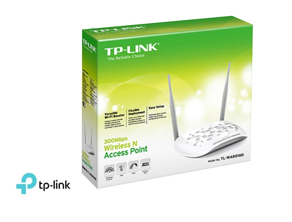 Acceso Punto Inalambrico Tp-link  300 Mbps (tl-wa801nd)