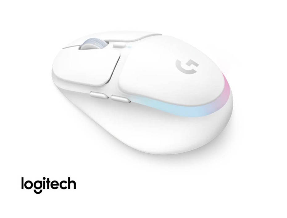 Mouse Inalambrico Logitech Gaming G705 Lightspeed (910-006366) Hasta 8.200 Dpi, Receptor Usb, Blanco