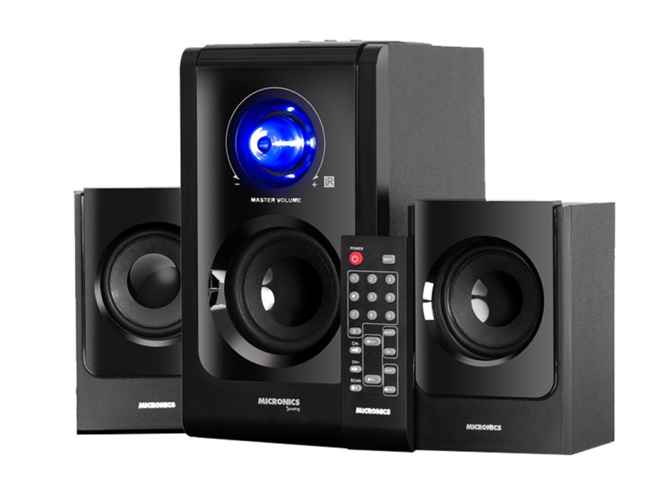 Subwoofer Micronics Swing S6001bt 60 Watts (mic S6001bt) Interfaz Usb, Fm, Sd, Bt, Led Raibow