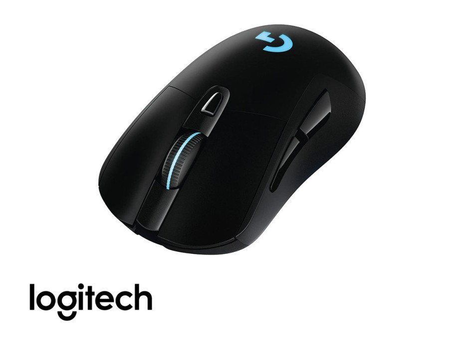 Mouse Inalambrico Logitech Gaming G703 Lightspeed (910-005638) Hasta 25.600 Dpi, Receptor Usb, 6 Botones