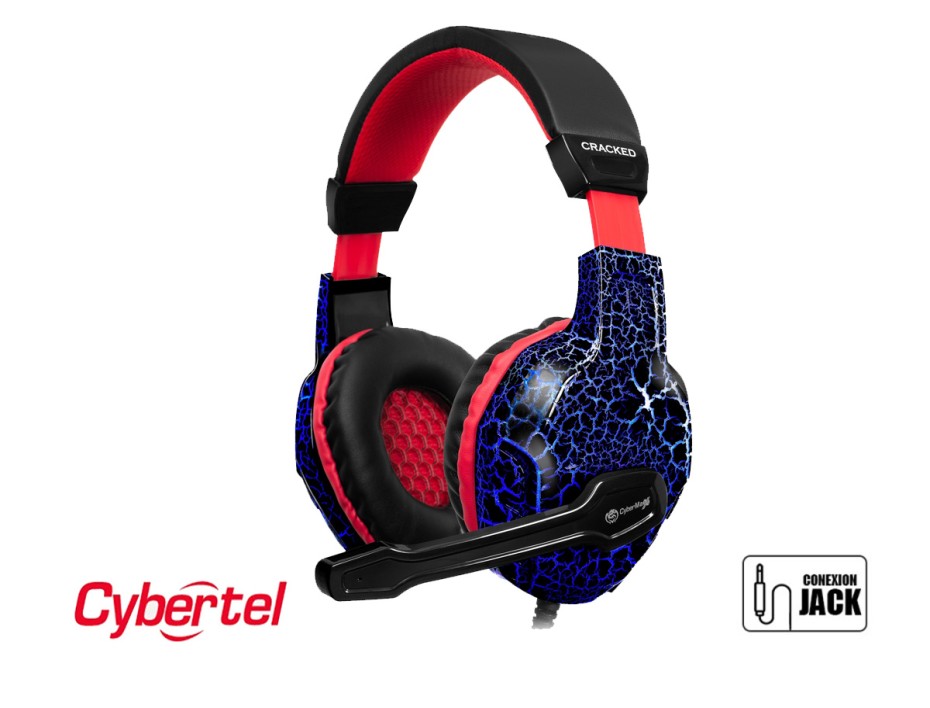 Auricular Cybertel Gaming (cyb Hg500lp4-p3) Negro C/ Gris