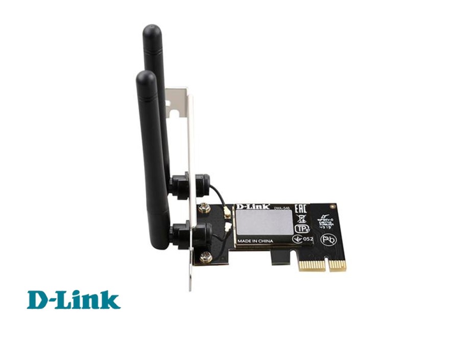 Adaptador Pci Express Inalambrico N300 D-link | 300mbps (dwa-548)