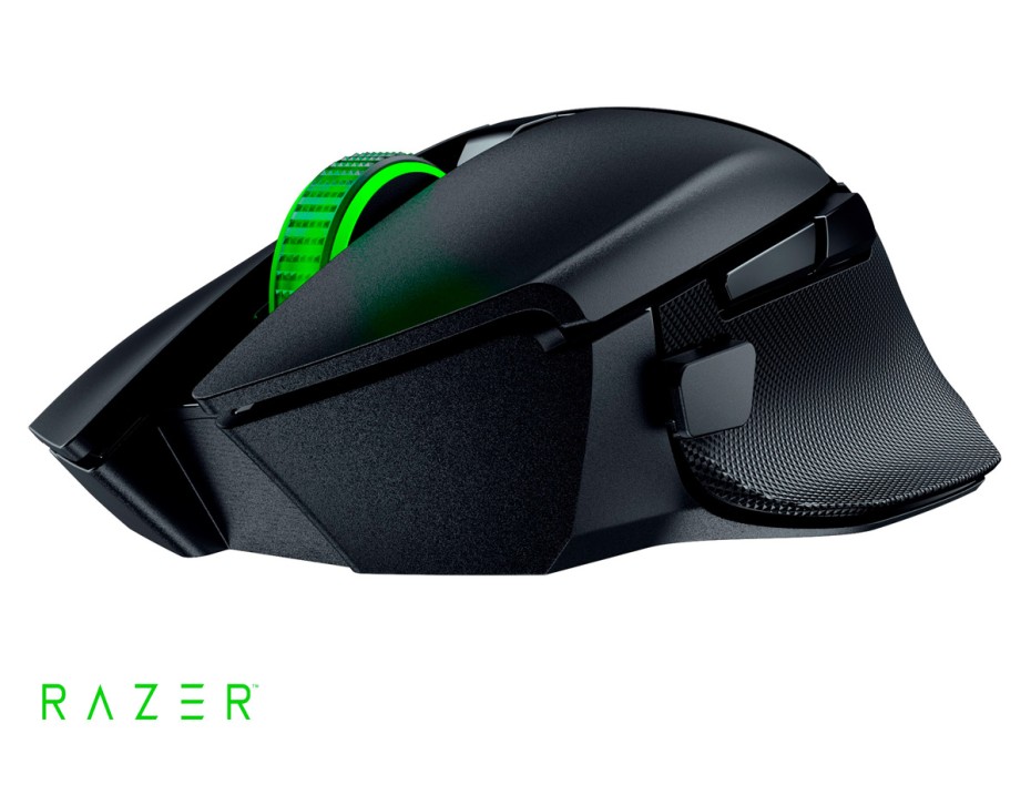 Mouse Inalambrico Razer Basilisk V3 X Hyperspeed Gaming (rz01-04870100-r3u1) 18.000 Botones, 7 Botones, Receptor Usb, Bt, Rgb, Negro