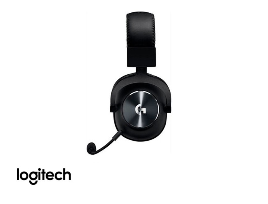 Auricular Logitech G Pro X Gaming Inalambrico (981-000906) Con Microfono, Negro