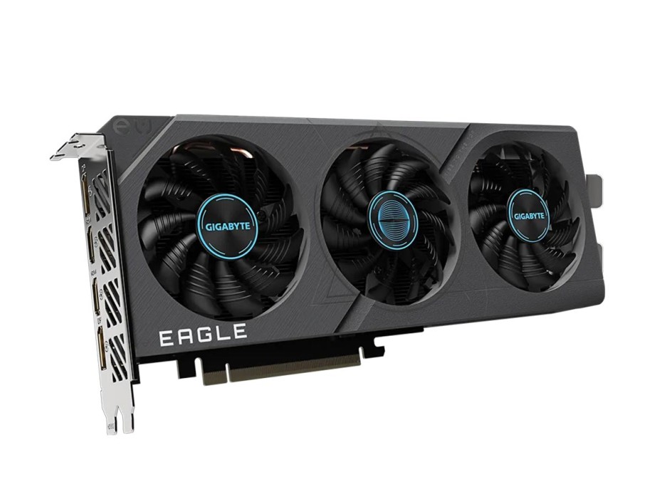 Tarjeta De Video Gigabyte Rtx 4060 Eagle Oc 8gb Gddr6 (gv-n4060eagle Oc-8gd) Geforce Nvidia 128 Bits, 3 Ventiladores