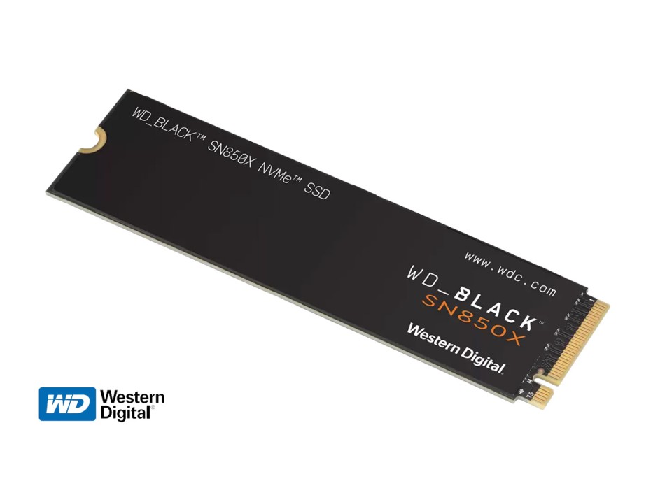 Unidad De Almacenamiento Ssd M.2 Pcie Western Digital 2tb Nvme Black Sn850x, 2280 (wds200t2xhe) 7300mb/s