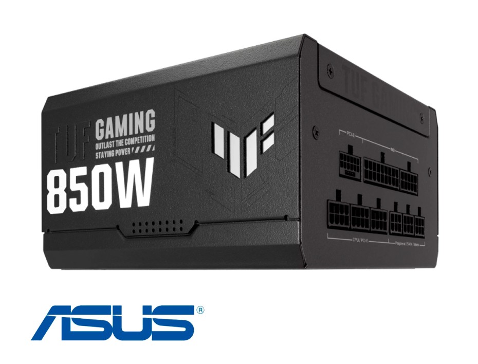 Fuente De Poder Asus 850w Tuf Gaming 850g (90ye00s2-b0aa00) Atx, 80 Plus Gold, Modular, Negro