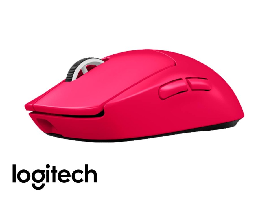 Mouse Inalambrico Logitech G Pro X Superlight 2 Gaming (910-006795) Hasta 44.000 Dpi, Receptor Usb, 5 Botones, Magenta