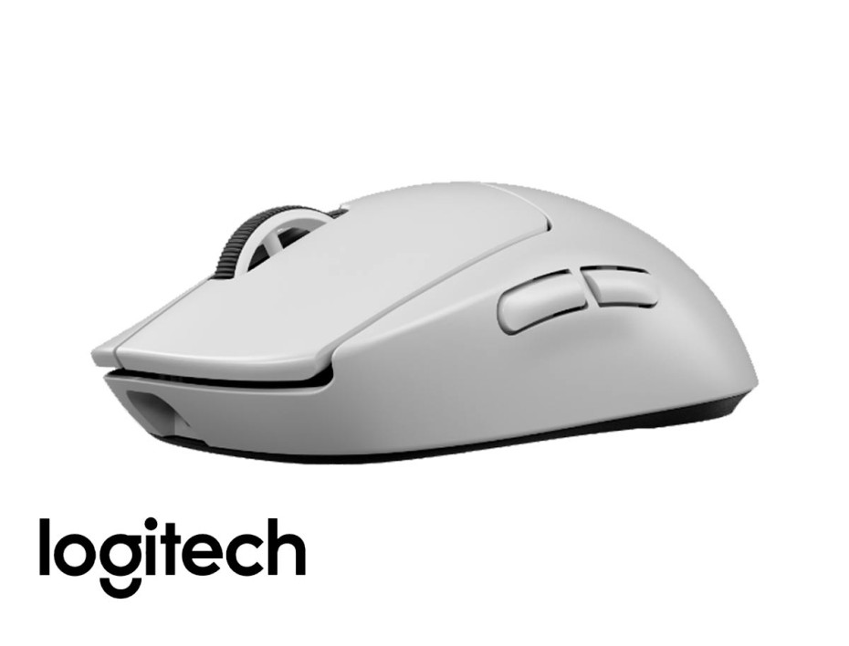 Mouse Inalambrico Logitech G Pro X Superlight 2 Gaming (910-006636) Hasta 44.000 Dpi, Receptor Usb, 5 Botones, Blanco