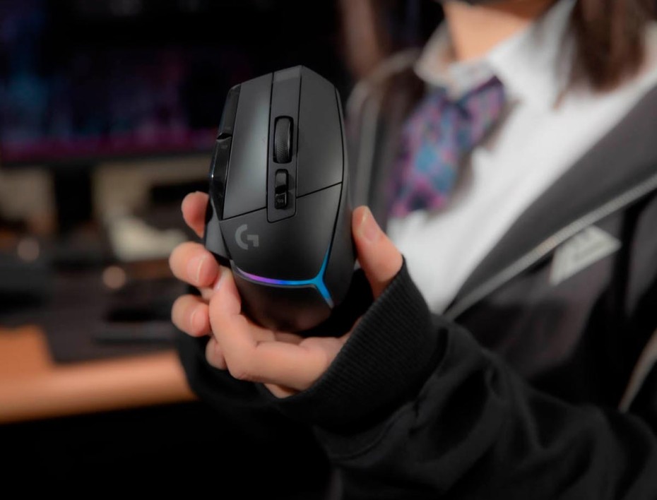 Mouse Inalambrico Logitech G502 X Plus Gaming (910-006160) Hasta 25.600 Dpi, 13 Botones Programables, Receptor Usb, Rgb, Negro