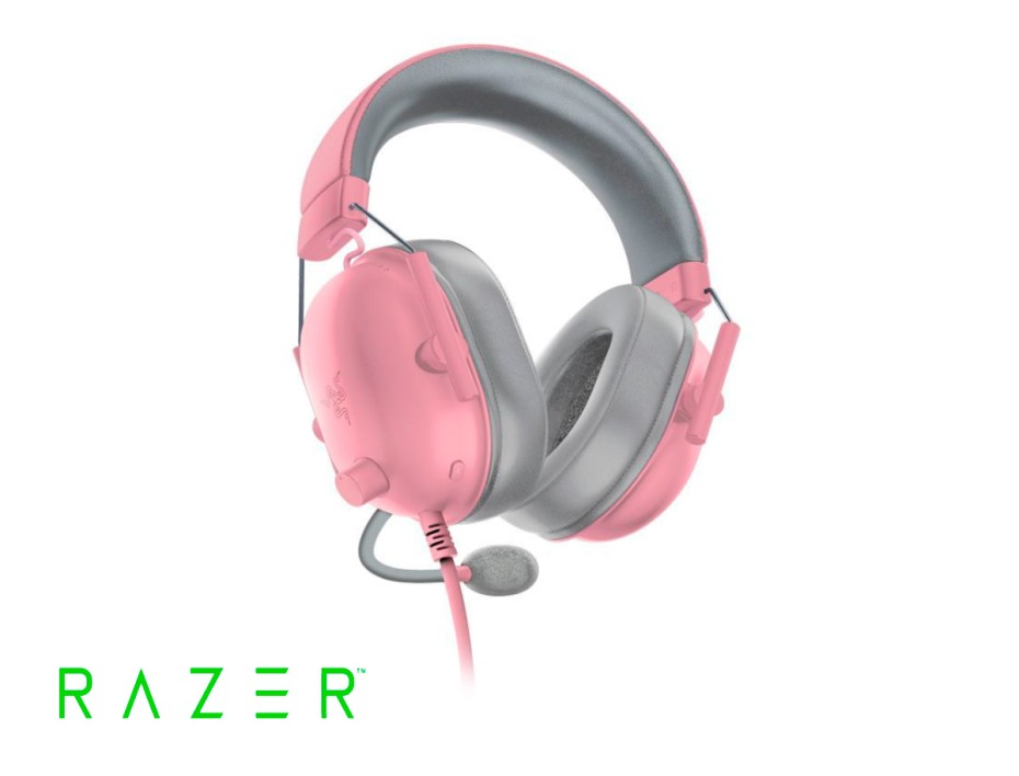 Auricular Razer Blackshark V2 X Quartz Edition Gaming (rz04-03240800-r3u1) Con Microfono, Rosado