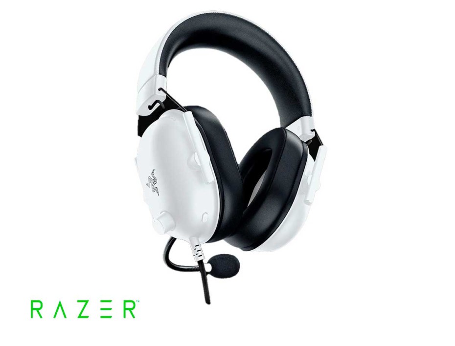 Auricular Razer Blackshark V2 X Gaming (rz04-03240700-r3u1) Interfaz Jack 3.5 Mm, Blanco