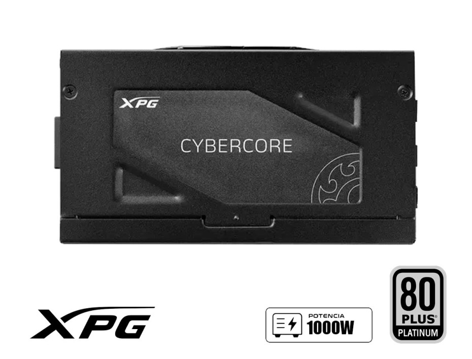 Fuente De Poder Xpg 1000w Pc (core Reactorii1000w) Atx, 80 Plus Gold, Modular, Negro