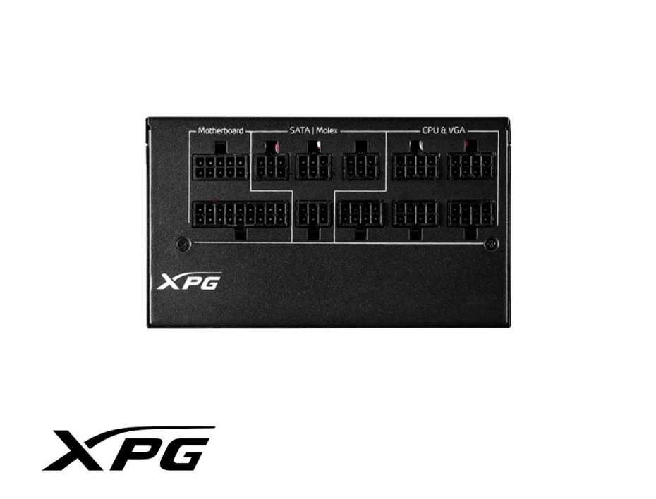 Fuente De Poder Xpg 1000w Pc (core Reactorii1000w) Atx, 80 Plus Gold, Modular, Negro