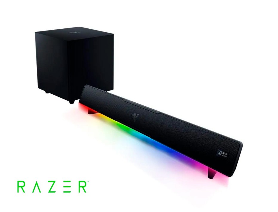 Subwoofer Razer Leviathan V2 Gaming 60 Watts (rz05-03920100-r3u1) Sound Bar, Bt, Rgb