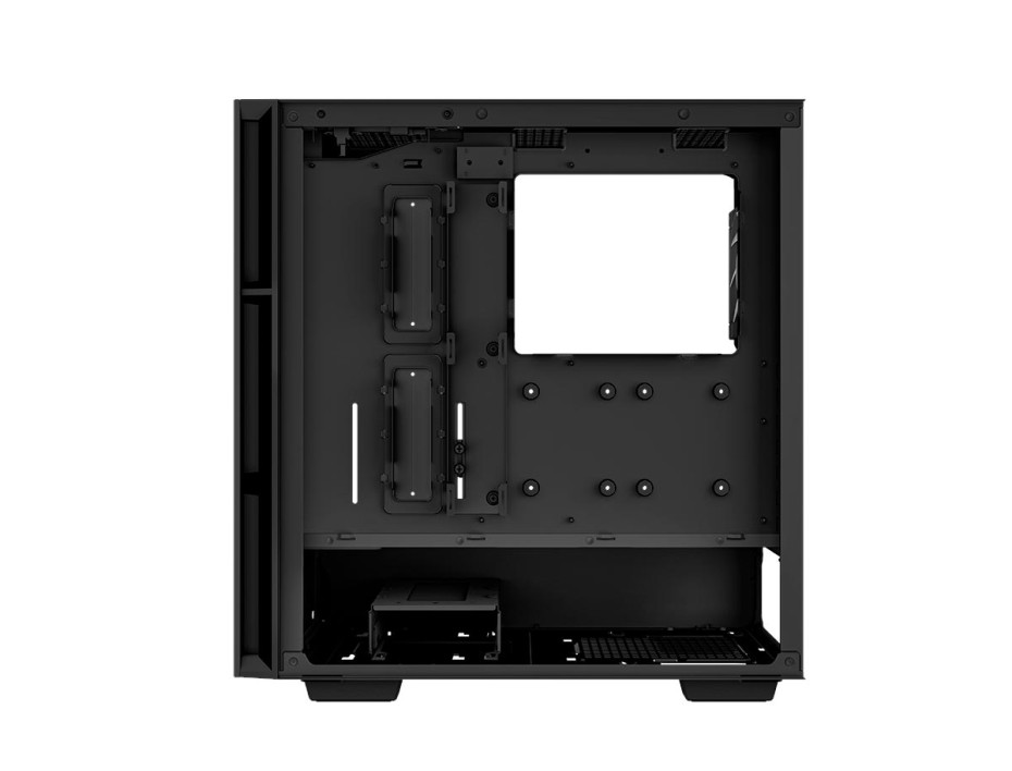 Case Deepcool Ch560 S/fuente(r-ch560-bkape4-g-1) Panel De Vidrio, 4 Ventiladores, Led Argb, Negro