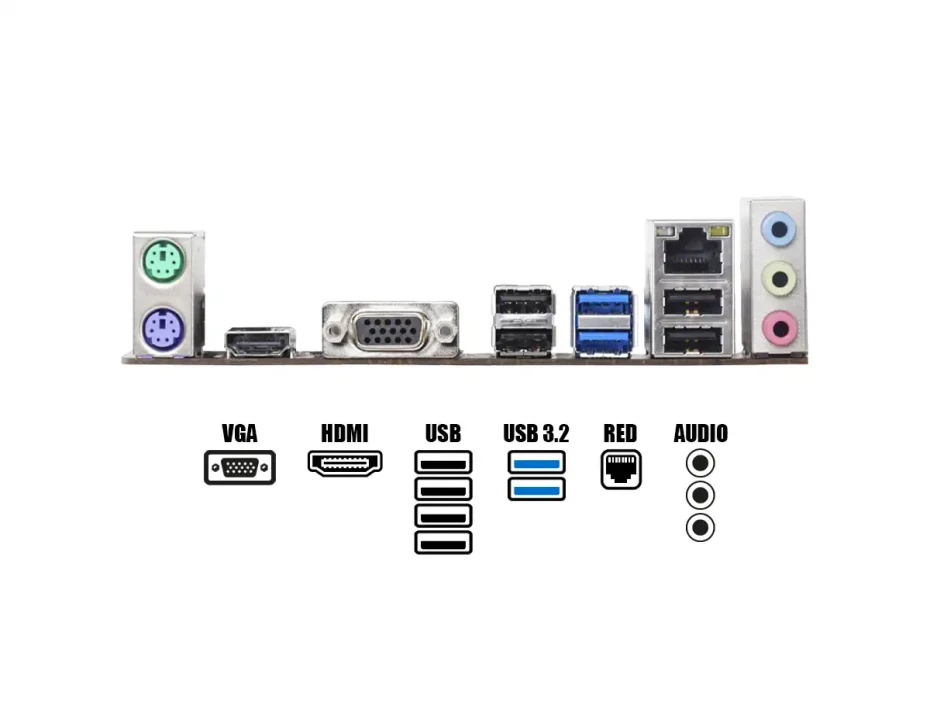 Placa Madre Biostar H510mp 2.0 (h510mp 2.0) Socket Lga 1200, Ram Ddr4 Buss 3200mhz, 11va, 10ma Gen