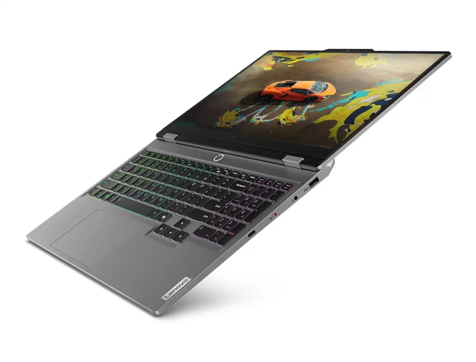 Laptop Lenovo Ryzen 7-7435hs Loq 15arp9 Gaming (83jc009cus) Pantalla 15.6" Fhd 144hz, Ram 16gb, Ssd 512gb, Rtx 4070 8gb, Win11, Luna Grey