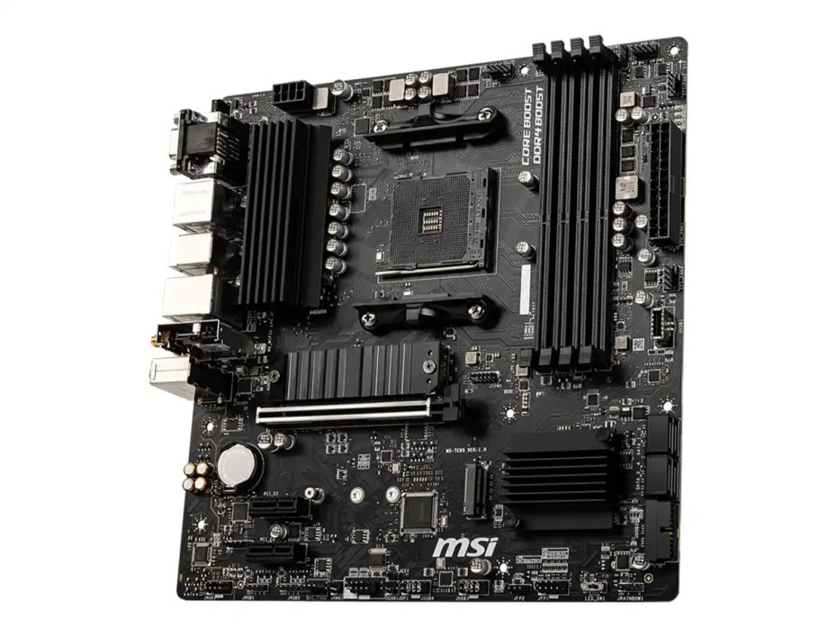 Placa Madre Msi B550m Pro-vdh Wifi (911-7c95-056) Socket Am4, Ram Ddr4 Buss 4400oc Mhz, Wifi