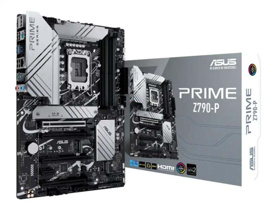 Placa Madre Asus Z790-p Prime (90mb1ck0-m0eay0) Socket Lga 1700, Ram Ddr5 Buss 7200oc Mhz, 13va, 12va Gen