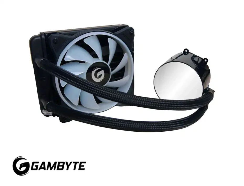 Sistema De Enfriamiento Liquido Gambyte Hydro Blaster Hz120 (hz-120r-argb) 1 Ventilador, 120mm, Led Argb