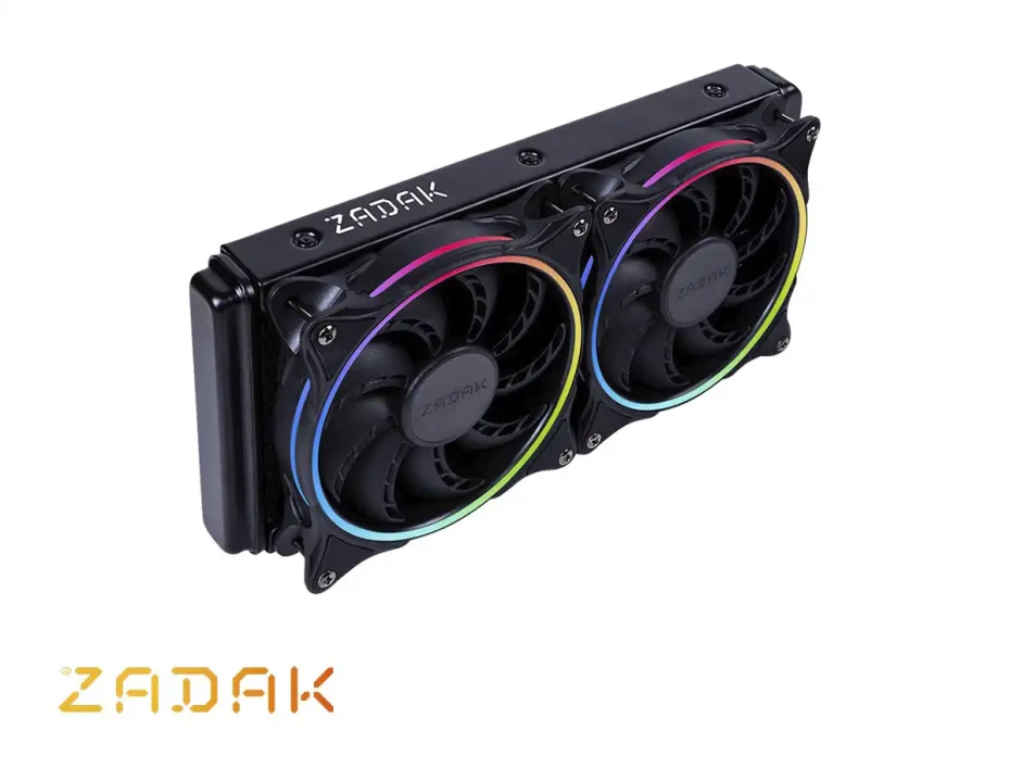 Sistema De Enfriamiento Liquido Zadak Spark Lite (za-spl240ab-r1) 2 Ventiladores, 240mm, Led Argb