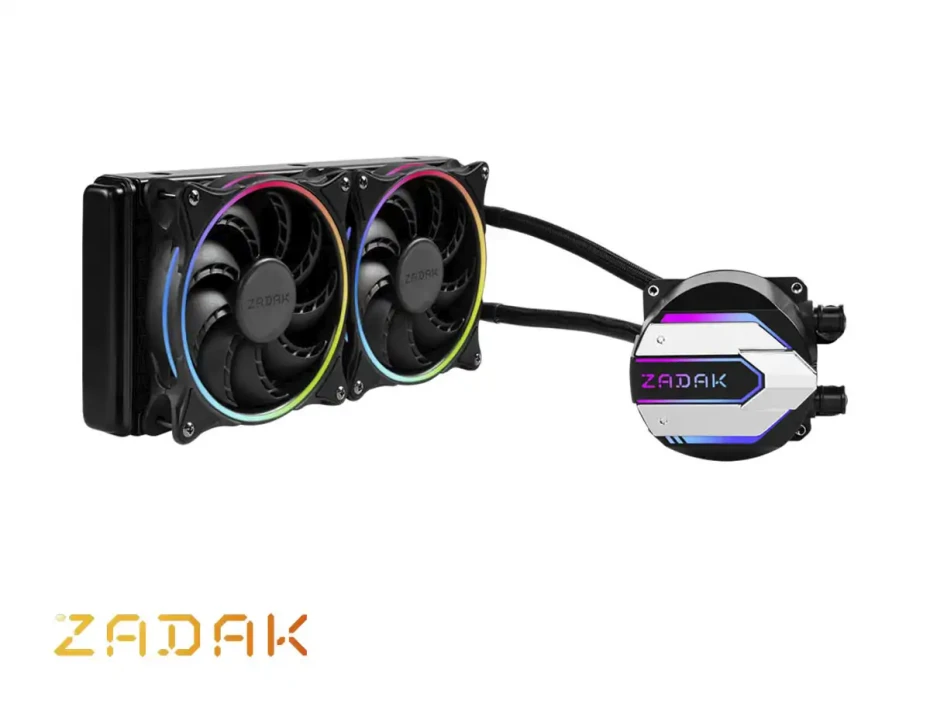 Sistema De Enfriamiento Liquido Zadak Spark Lite (za-spl240ab-r1) 2 Ventiladores, 240mm, Led Argb