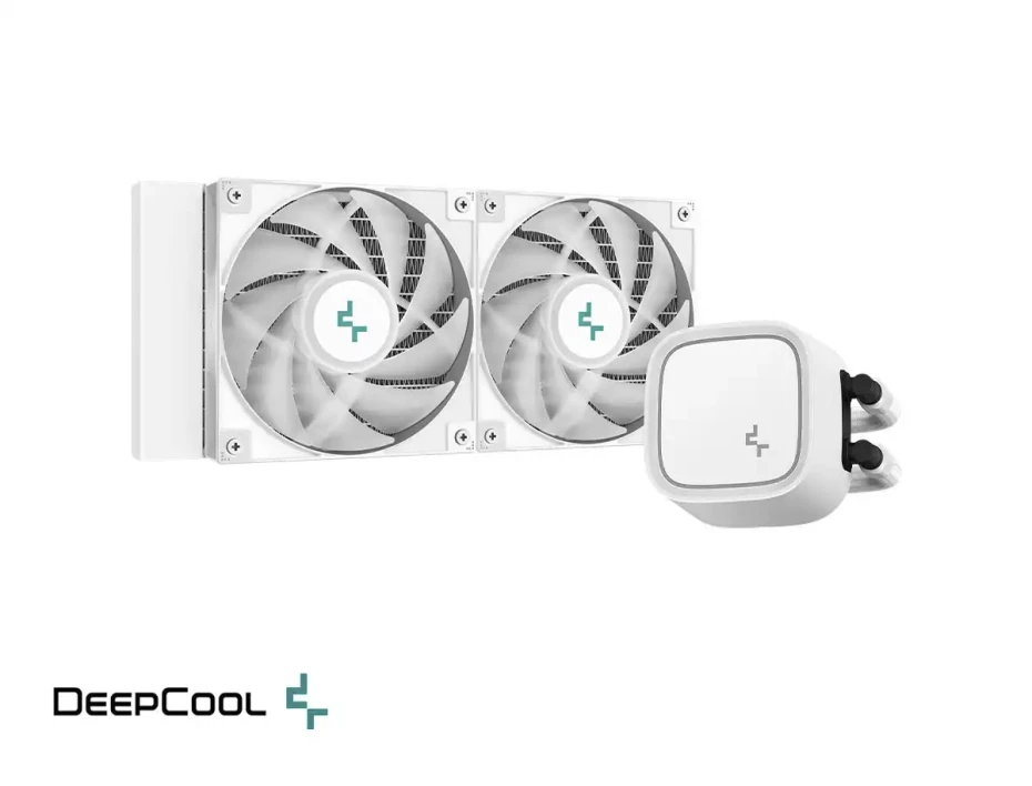 Sistema De Enfriamiento Liquido Deepcool Le520 Wh (r-le520-whammn-g-1) 2 Ventiladores, 240mm, Led Argb