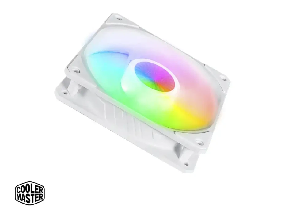 Cooler Para Case Cooler Master Sickleflow 120 Argb (mfx-b2dw-183pa-r1) Pack 3 En 1, 120mm, Led Argb, Blanco