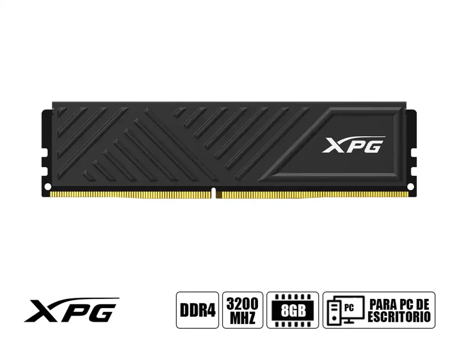 Memoria Ram Xpg Ddr4 8gb Gammix D35 (ax4u32008g16a-sbkd35) 3200 Mhz