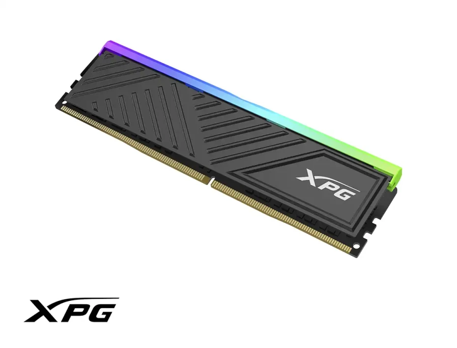 Memoria Ram Xpg Ddr4 16gb Spectrix D35g (ax4u320016g16a-sbkd35g) 3200 Mhz, Negro, Rgb