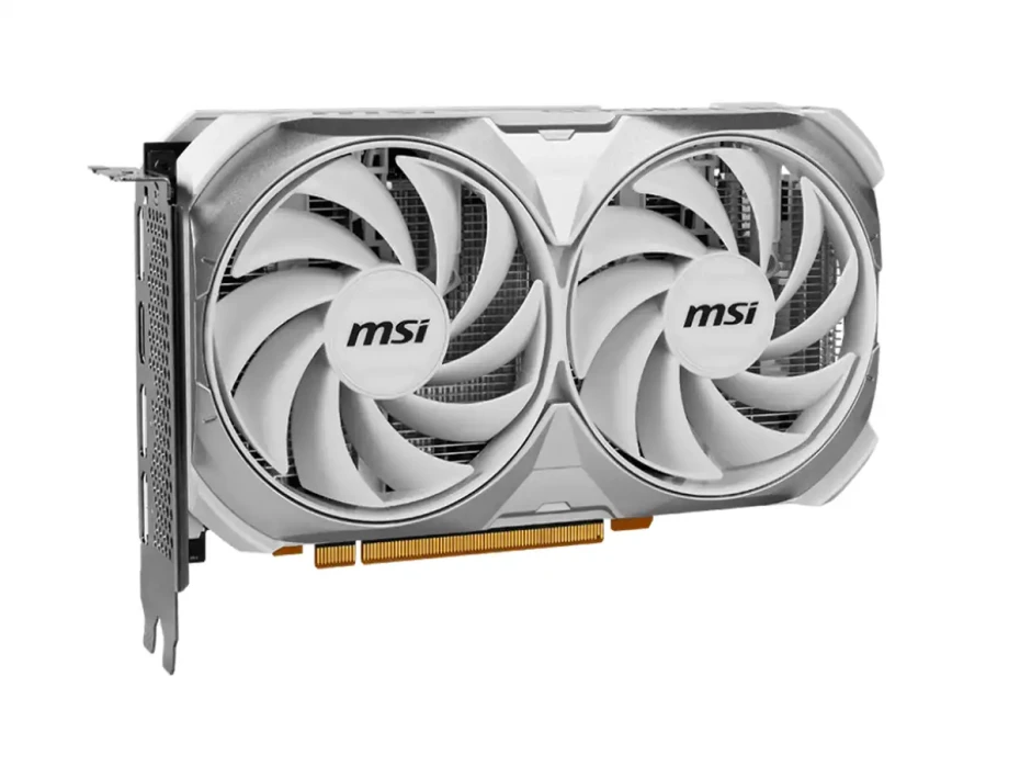 Tarjeta De Video Msi Rtx 4060 Ventus 2x Oc 8gb Gddr6 (912-v516-030) White, Geforce Nvidia 128 Bits, White, 2 Ventiladores