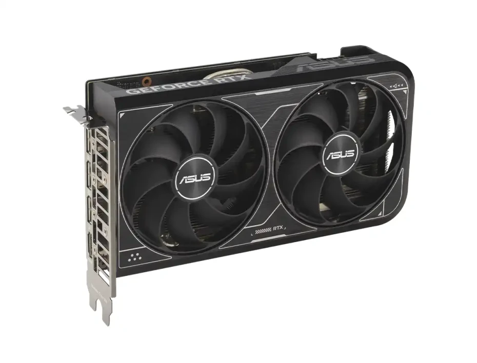 Tarjeta De Video Asus Rtx 4060 Dual Oc V2 8gb Gddr6 (90yv0jc4-m0aa00) Geforce Nvidia 128 Bits, 2 Ventiladores