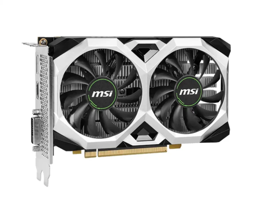 Tarjeta De Video Msi Gtx 1650 Ventus Xs Oc V3 4gb Gddr6 (912-v812-003) Geforce Nvidia 128 Bits, 2 Ventiladores