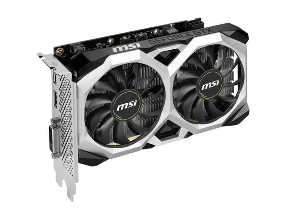 Tarjeta De Video Msi Gtx 1650 Ventus Xs Oc V3 4gb Gddr6 (912-v812-003) Geforce Nvidia 128 Bits, 2 Ventiladores