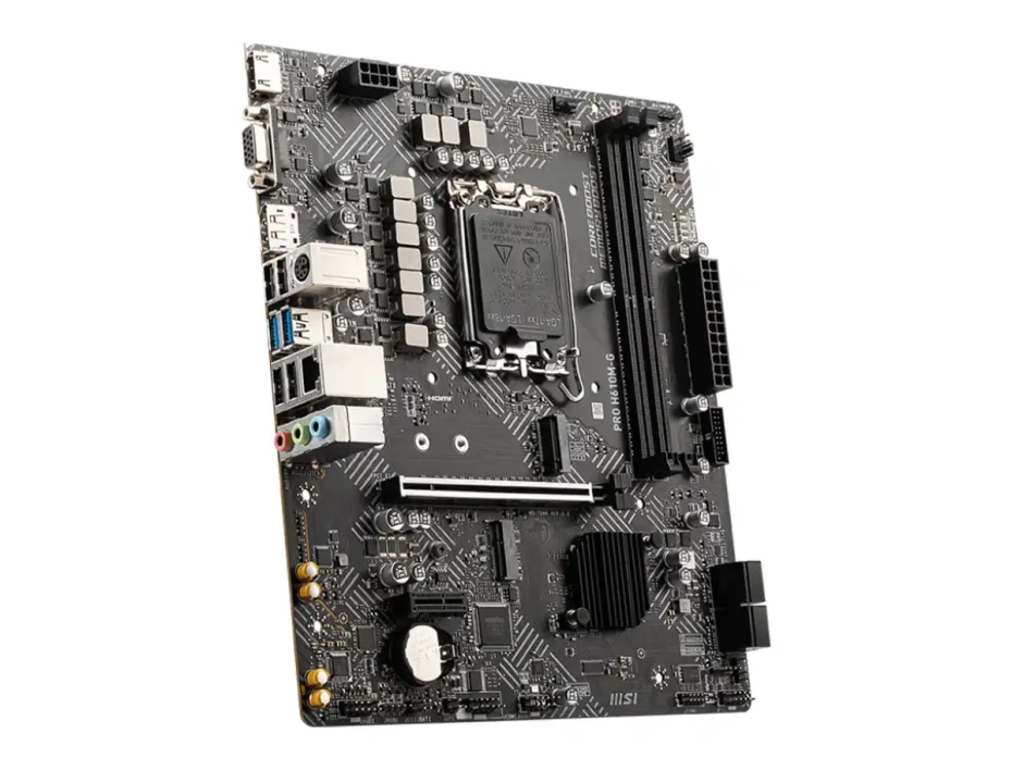 Placa Madre Msi H610m-g Pro (911-7d46-225) Socket Lga 1700, Ram Ddr5