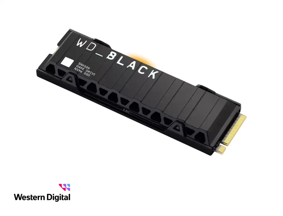 Unidad De Almacenamiento Ssd M.2 Pcie Western Digital 1tb Nvme Black Sn850x, 2280 (wds100t2xhe) Hasta 7300mb/s De Lectura