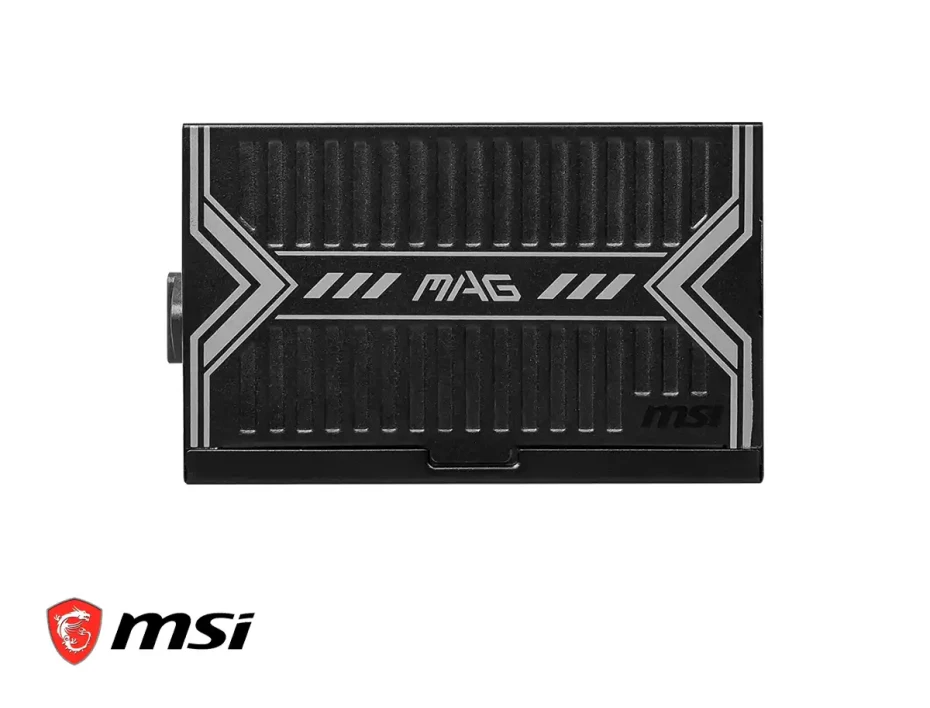 Fuente De Poder Msi 550w Atx, Bronze 80 Plus, No Modular, Color Negro (mag-a550bn)