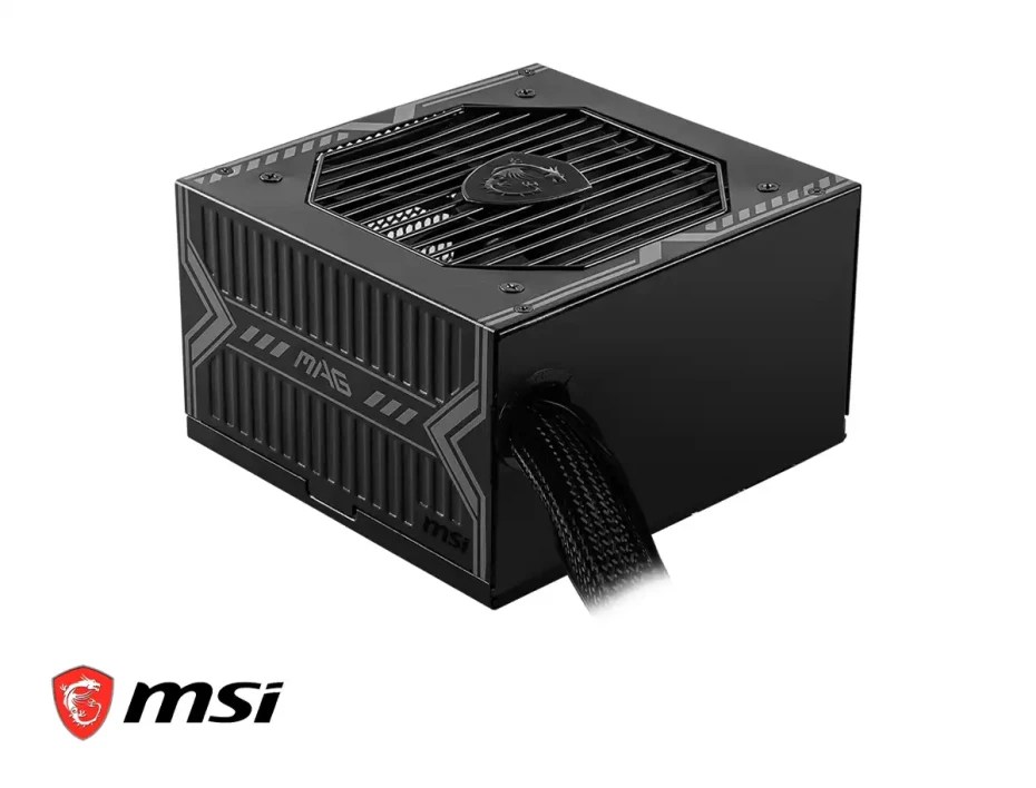 Fuente De Poder Msi 550w Atx, Bronze 80 Plus, No Modular, Color Negro (mag-a550bn)