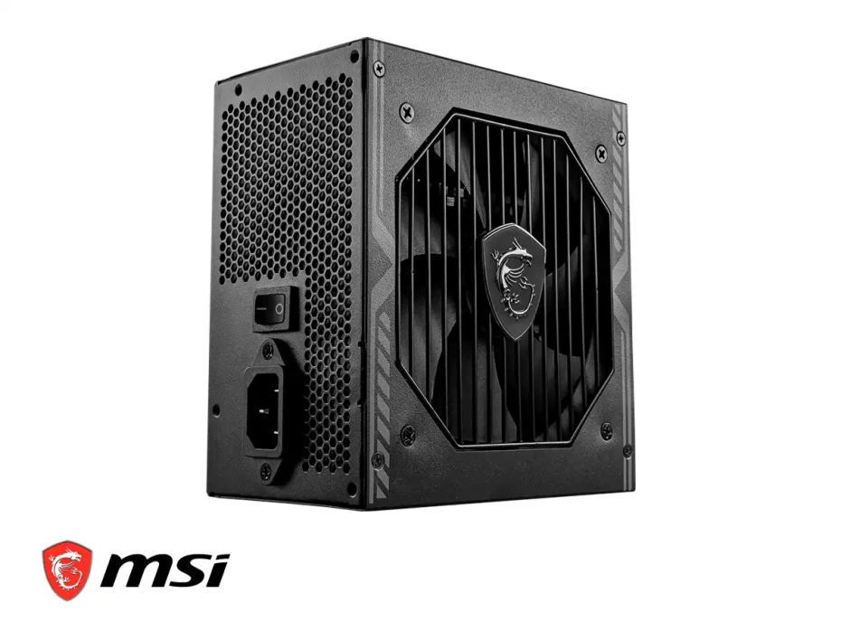 Fuente De Poder Msi 550w Atx, Bronze 80 Plus, No Modular, Color Negro (mag-a550bn)