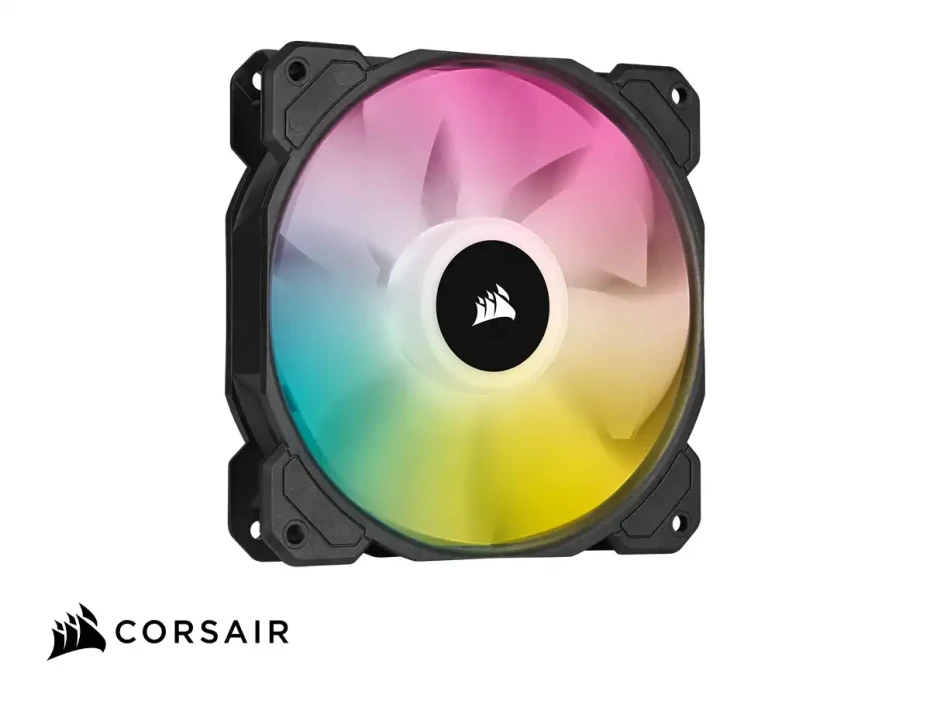 Cooler Para Case Corsair Sp120 Rgb Elite (co-9050108-ww) 120mm, Led Rgb, Negro