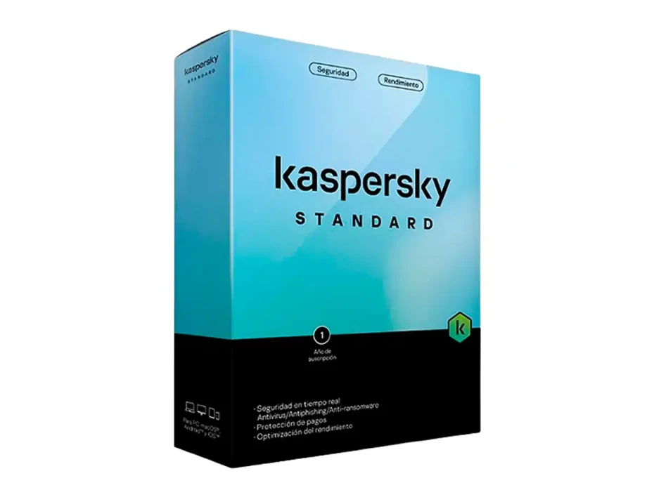 Antivirus Kaspersky Standar ( Kl1041d5afs ) 1 Pc ( 2 X 1 )