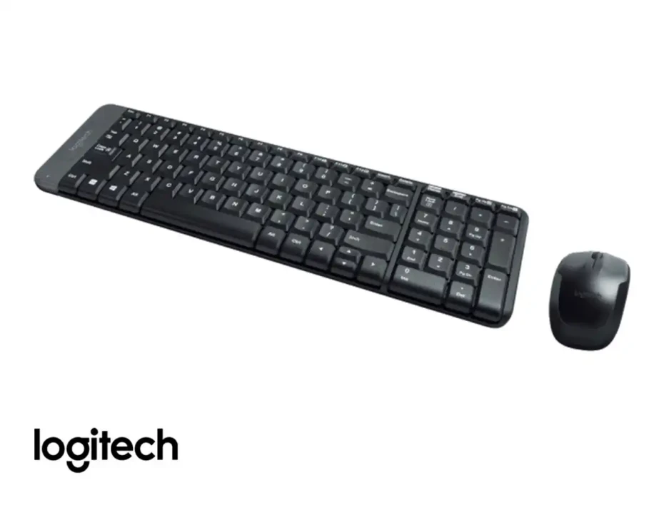 Combo 2 En Uno Logitech Inalambrico Mk220 (920-004430) Teclado, Mouse, 1000 Dpi