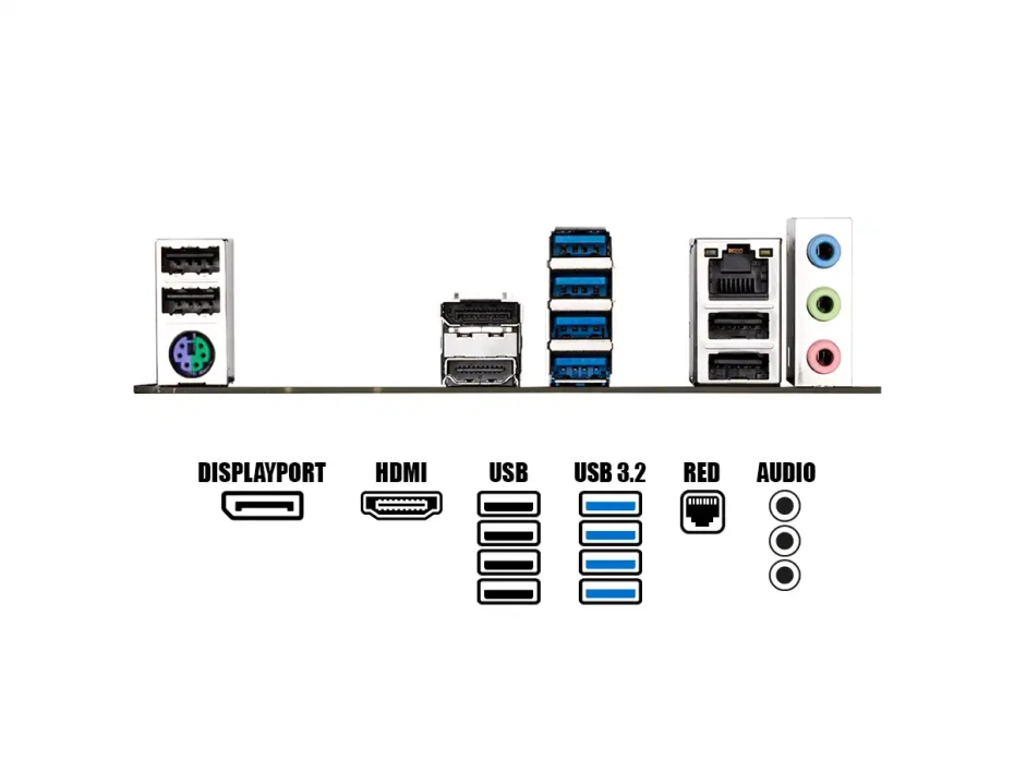 Placa Madre Gigabyte A520m Ds3h V2 (a520m-ds3h-v2) Socket Am4, Ram Ddr4 Buss 4733oc Mhz