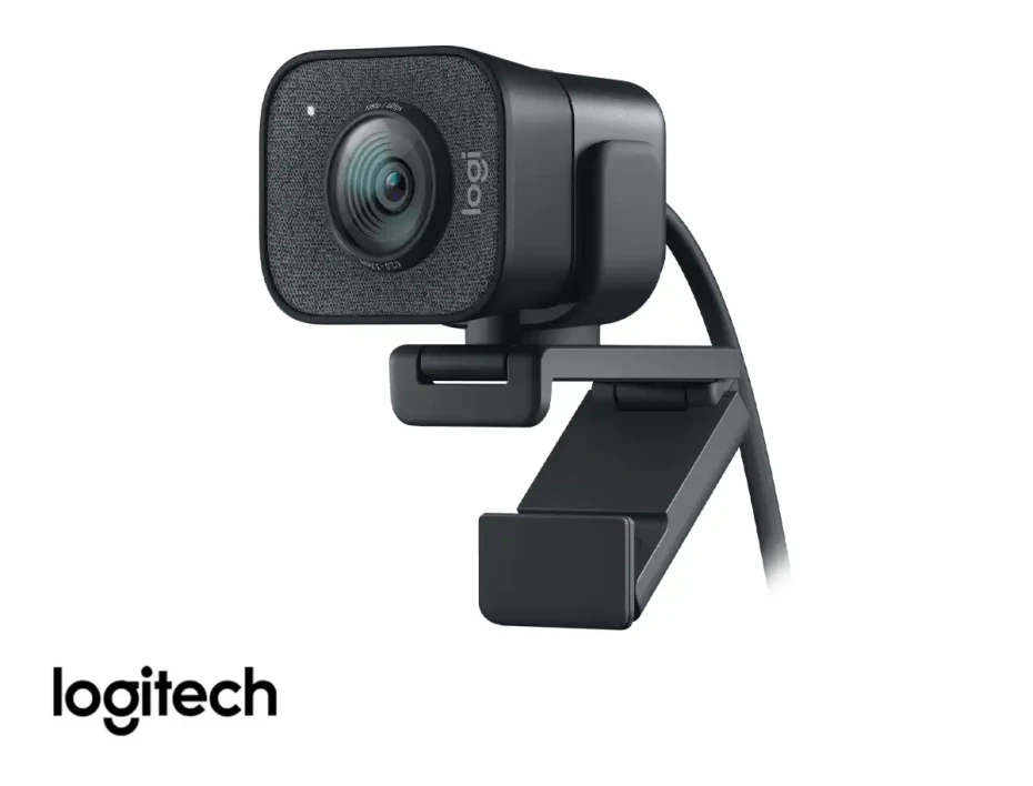 Camara Web Logitech Streamcam Plus, Microfono Incorporado, Conexion Usb C, Resolucion 1920x1080p Hd, Lente De Cristal Full Hd (960-001280)