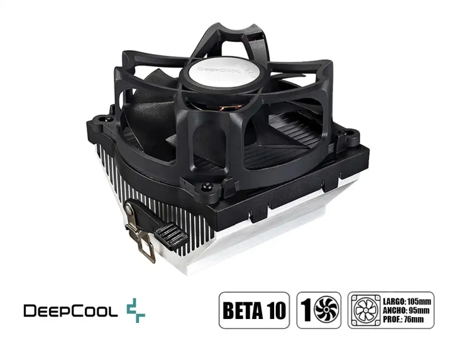 Cooler Para Procesador Deepcool Beta 10 (dp-acal-b10) 90mm, Amd