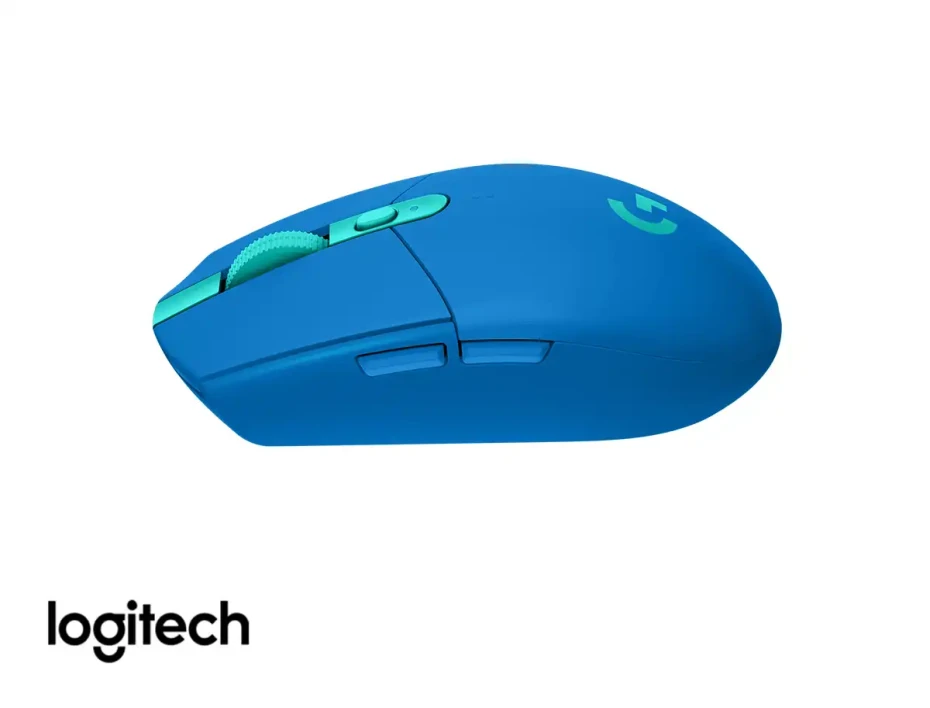 Mouse Inalambrico Logitech Lightspeed G305 Gaming (910-006012) Hasta 12.000 Dpi, 6 Botones, Receptor Usb, Azul