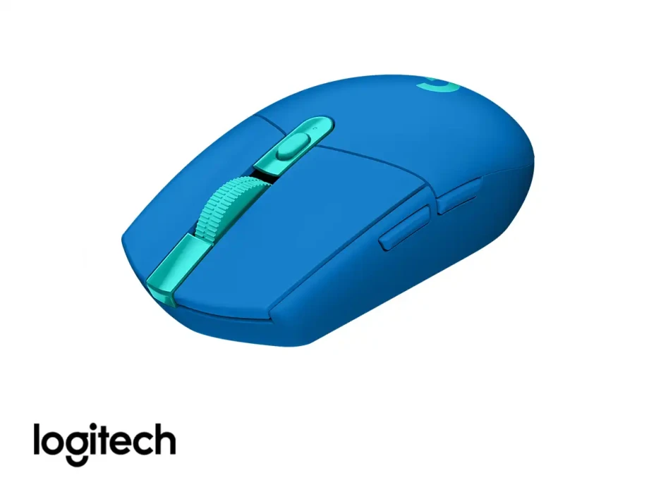 Mouse Inalambrico Logitech Lightspeed G305 Gaming (910-006012) Hasta 12.000 Dpi, 6 Botones, Receptor Usb, Azul