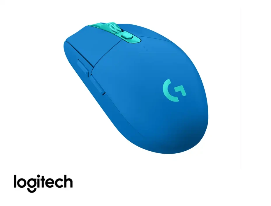 Mouse Inalambrico Logitech Lightspeed G305 Gaming (910-006012) Hasta 12.000 Dpi, 6 Botones, Receptor Usb, Azul