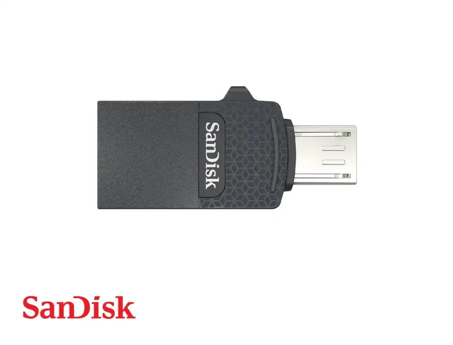 Memoria Usb Sandisk 64gb Dual Drive (sddd1-064g-g35) Usb 2.0 + Micro Usb, Dispositivo De Almacenamiento